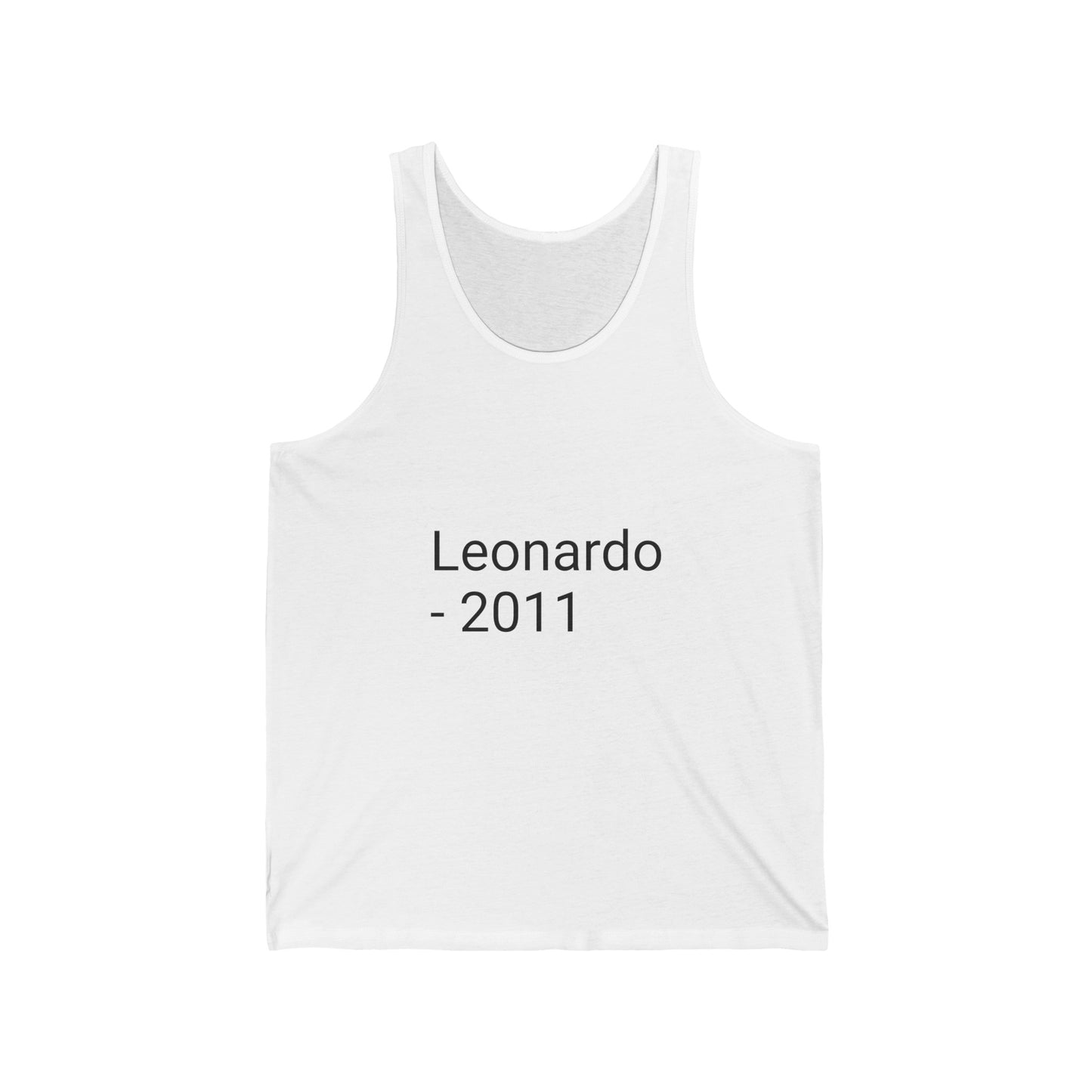 Leonardo-2011/Unisex Jersey Tank