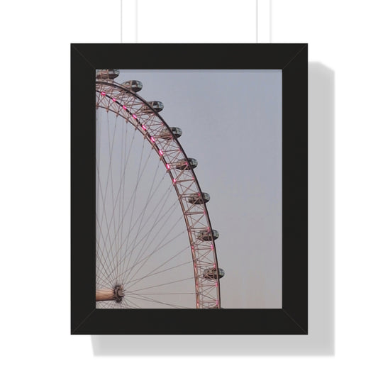 London Eye / Framed Vertical Poster