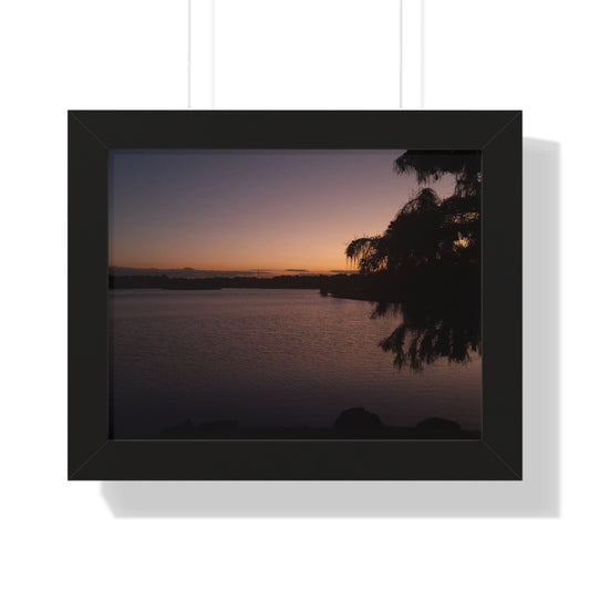 Nightfall/ Framed Horizontal Poster