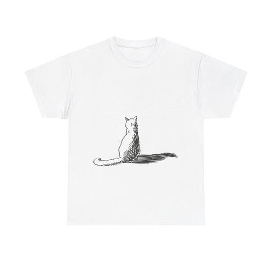 The Cat Unisex Heavy Cotton Tee