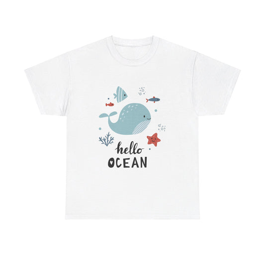 Ocean / Unisex Heavy Cotton Tee